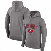 Tampa Bay Buccaneers Nike Sideline Property of Performance Pullover Hoodie Gray,baseball caps,new era cap wholesale,wholesale hats